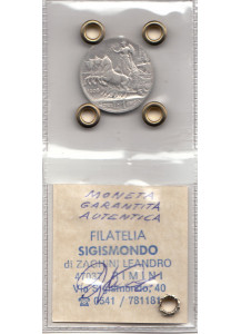 1908 1 Lira  Sigillato Quadriga Veloce Buona Conservazione Rara Vittorio Emanuele III